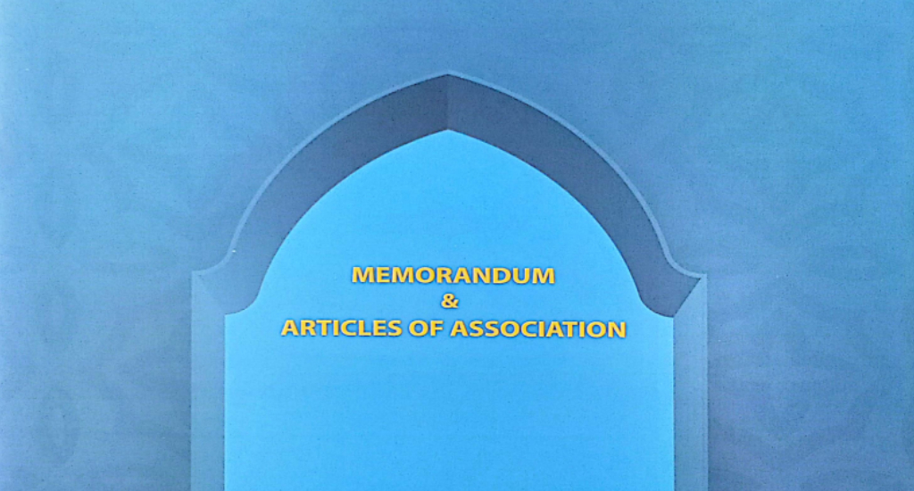 Memorandum & Articles of Association